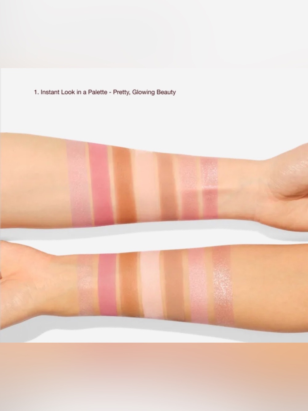 Charlotte Tilbury Hollywood Instant Look in a Palette Pretty, Glowing Beauty NEW - Picture 5 of 13